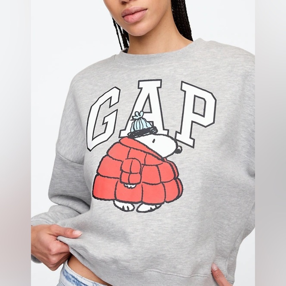 Peanuts Relaxed Gap Logo Sweatshirt